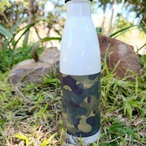 Camo 500ml Stainless Steel Water Bottle