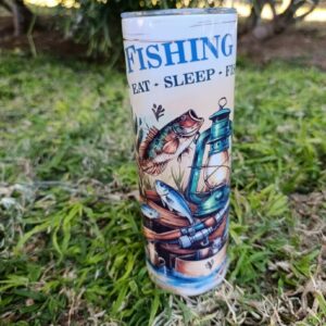 Fishing Stainless Steel 590ml Tumbler